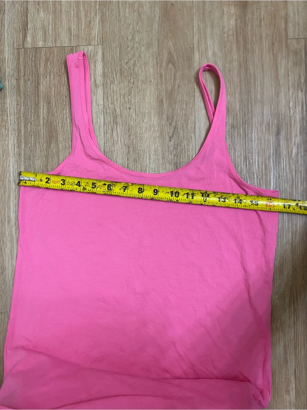 Lilly Pulitzer Hot Pink Scoop Tank Top - Picture 4 of 5